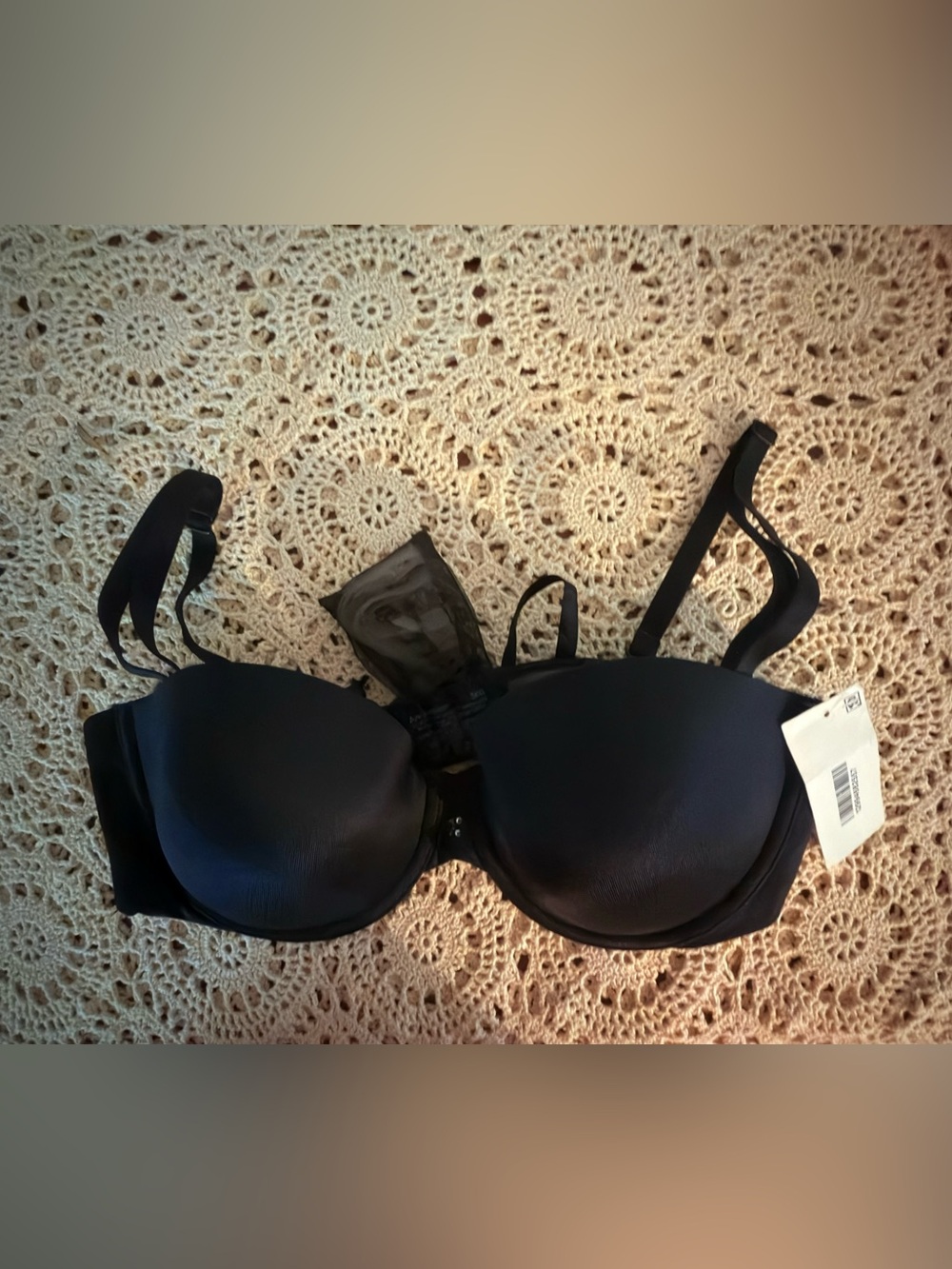 NWT Ambrielle Your Custom Uplift Strapless Bra - Black 36C